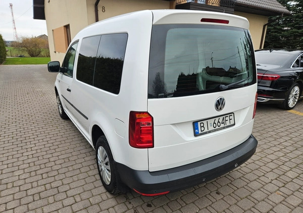 Volkswagen Caddy cena 48900 przebieg: 230000, rok produkcji 2017 z Sławno małe 497